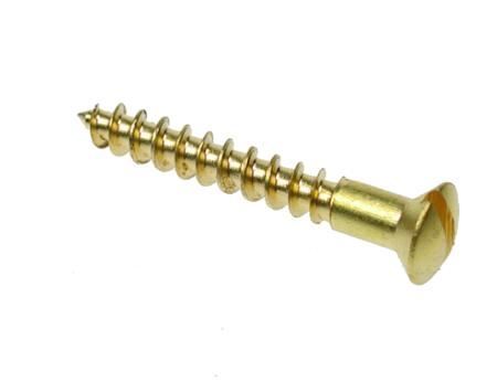 Picture for category Slotted Raised Countersunk Woodscrews