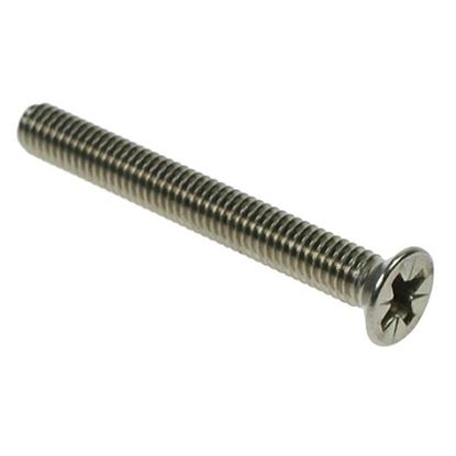 M3 X 6 A4 St/St Countersunk Pozi Machine Screw DIN965