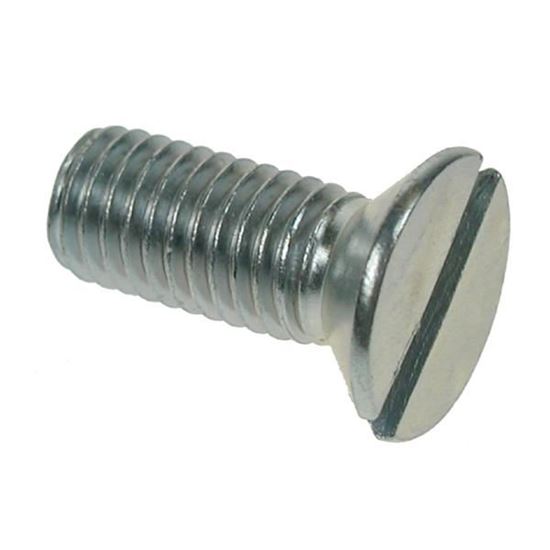 M3 X 16 Slotted Countersunk Machine Screw Zinc