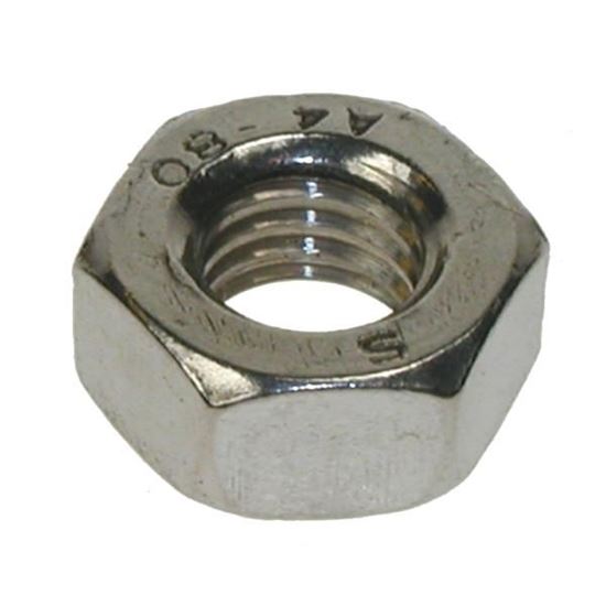 M3 A4 St/St Hex Fullnut DIN934