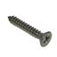4 X 1 A2 AB St/St Countersunk Pozi AB Self Tapper DIN7982
