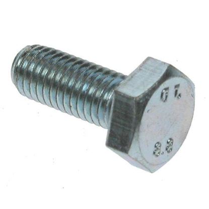 M12 X 45 8.8 Hex Setscrew Zinc 