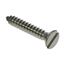 12 X 5/8 A2 St/St Countersunk Slotted AB Self Tapper DIN7972