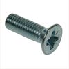 M3 X 10 Steel Pozi Countersunk Machine Screw Zinc