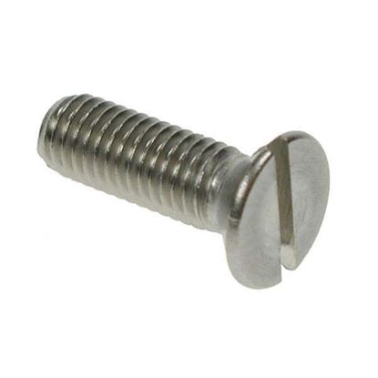 brass screws 12 x 2 1/2 slotted csk x100