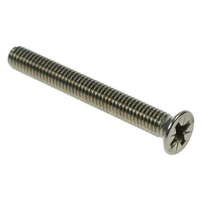 M4 4mm A2 Stainless Steel Pozi Countersunk Machine Screws Posi DIN965Z Csk 