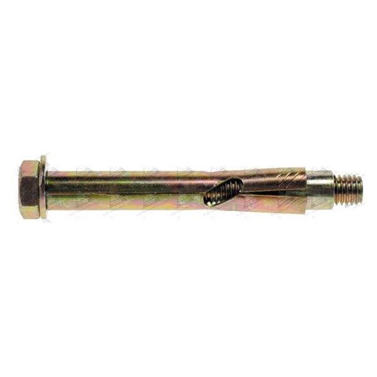 M8 X 45 Hex Bolt Sleeve Anchor Zinc & Yellow