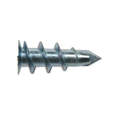 Metal Self Drilling Anchor For Plaster Board C/W 35mm Screw 15mm Max Fixture Thickness 