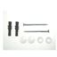 6.0 X 70 W.C. Fixing White Top Plug Size 8 X 40