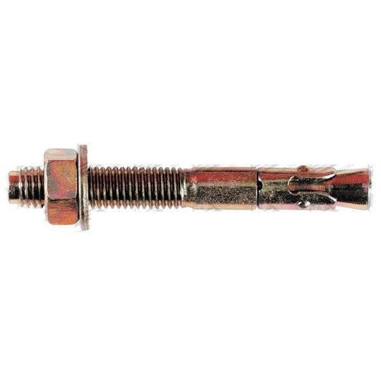 M8 X 100 Throughbolt Zinc 