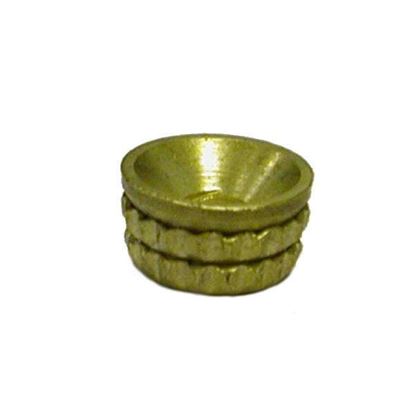 No. 8 Brass Turned Cup Washer 