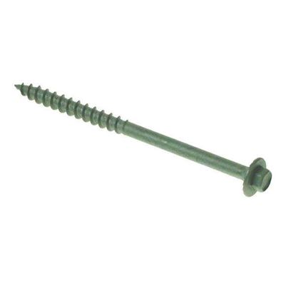 7mm X 75mm Hex Timberdrive Screw Green ** Box of 50 **