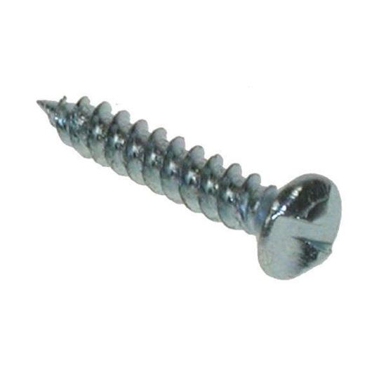 8 X 1.1/4 Clutch Head Anti Vandal Woodscrew Zinc