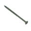 8 X 2 Plusdrive Countersunk Woodscrew Green ** Box of 200 **