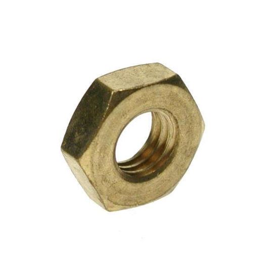 M3 Brass Hex Locknut 