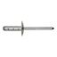 4.8 X 10 Aluminium Multigrip Pop Rivet Steel Mandrel Grip Range 1.0mm - 6.0mm