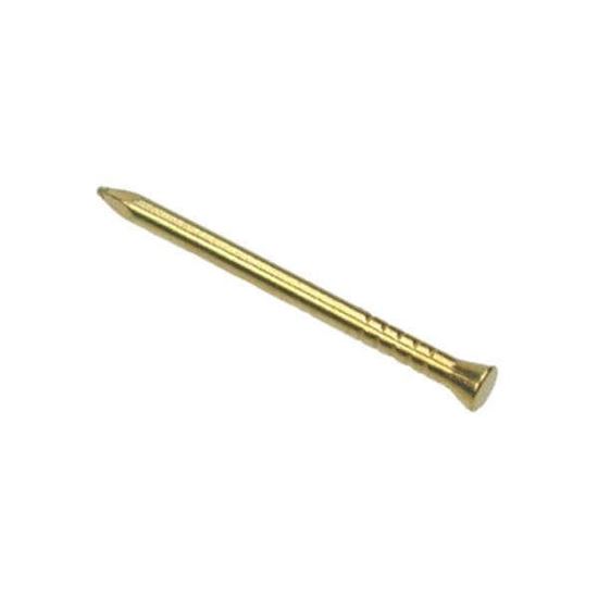 30 X 1.60mm Brass Panel Pin 500 Gramme Pack 