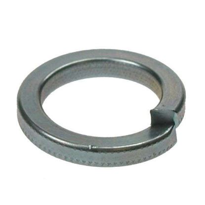 M3 Single Coil Square Section Spring Washer Zinc