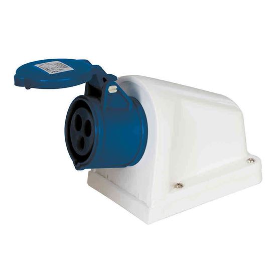 32A Surface-Mountable Socket 240V 3 Pin