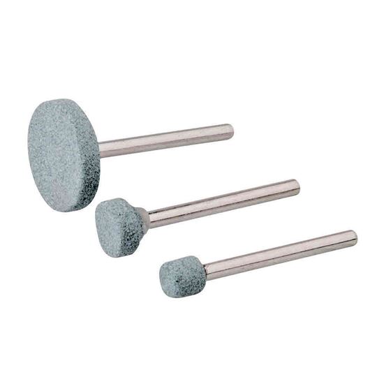 Rotary Tool Grinding Stone Set 3pce 5, 9, 20mm Dia