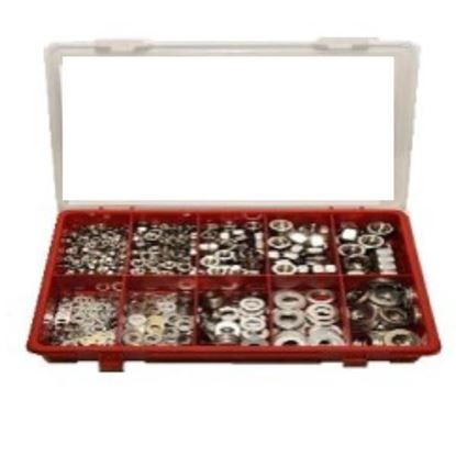 400 Piece A2 St/St Pozi Pan Machine Screw Assorted Kit