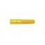 Yellow Plastic Plug (4g -8g) 