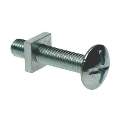M6 X 20 Roofing Bolt & Nut 