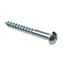 Picture of 8 X 1 A2 Stainless Steel Round Slotted Woodscrew