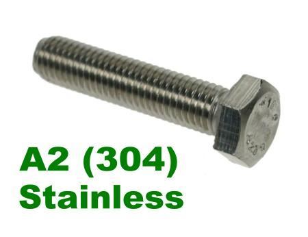 Picture for category Hex Setscrews A2 Stainless