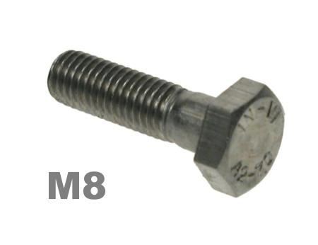 Picture for category M8 Hex Bolts 8.8 Zinc Finish