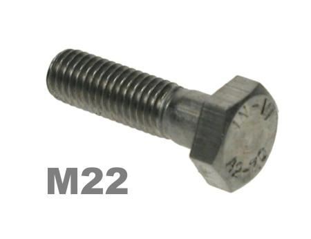 Picture for category M22 Hex Bolts 8.8 Zinc Finish