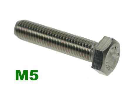 Picture for category M5 Hex Setscrews A2 Stainless