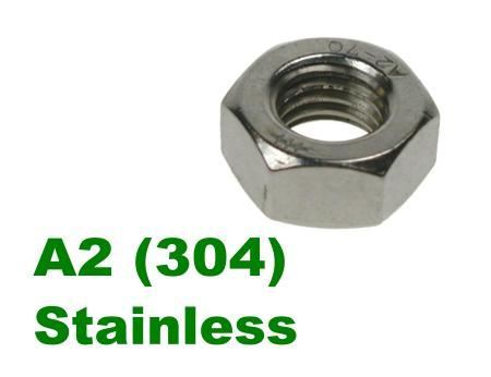 Picture for category Hex Fullnuts A2 Stainless