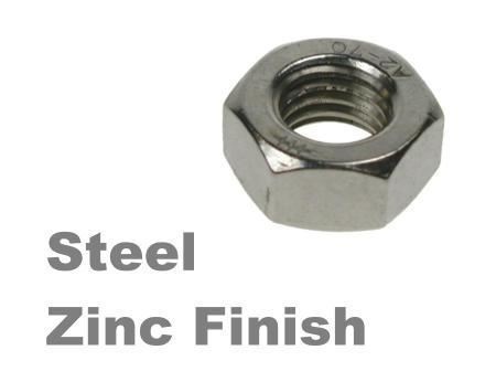 Picture for category Hex Fullnuts Zinc Finish