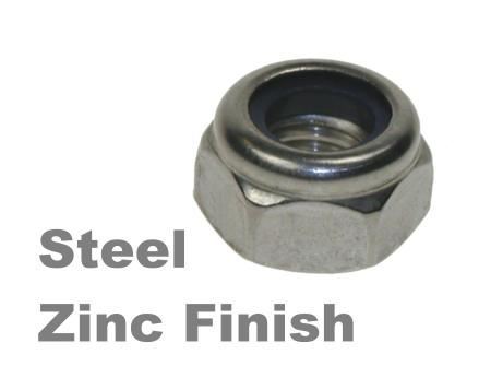 Picture for category Nylon Insert Nuts Zinc Finish