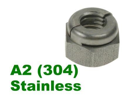 A2 Stainless Aerotight Nuts M3 M8 All Metal Locking Nuts M12 M4 M5 M6
