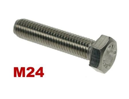 Picture for category M24 Hex Setscrews A4 Stainless