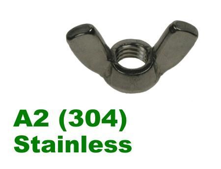 Picture for category Wingnuts A2 Stainless
