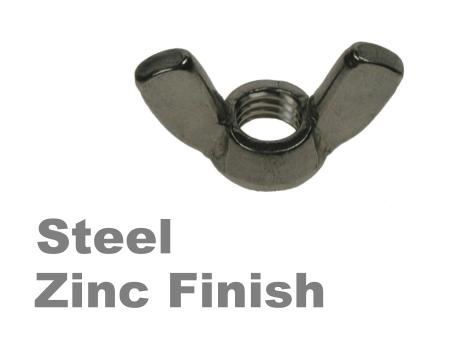 Picture for category Wingnuts Steel Zinc Finish