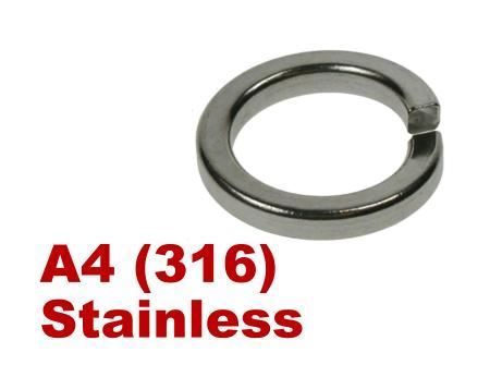 Picture for category Spring Washers A4 Stainless