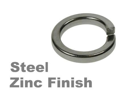 Picture for category Spring Washers Steel Zinc Finish