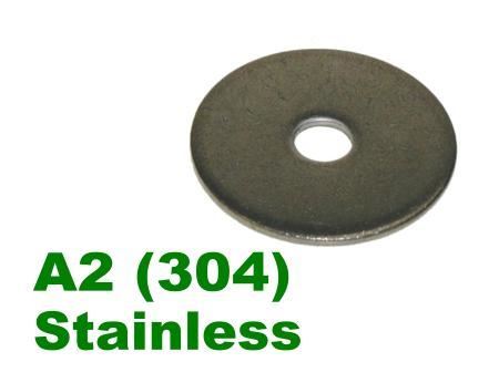 Details about    M8 x 25mm PENNY REPAIR WASHERS STAINLESS STEEL A2 304 MUDGUARD WASHERS 