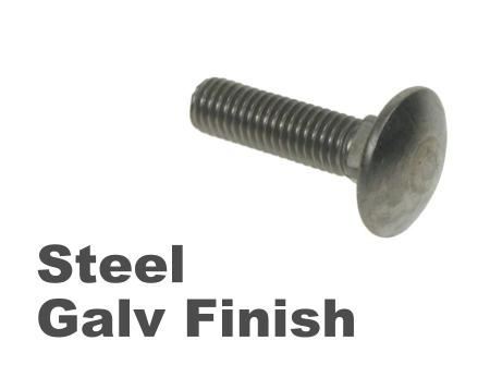 Picture for category Coachbolts Steel Galvanised Finish