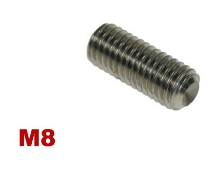 Picture for category M8 Socket Setscrew A4 Stainless