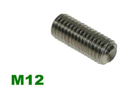 Picture for category M12 Socket Setscrew A2 Stainless