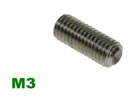 Picture for category M3 Socket Setscrew A2 Stainless