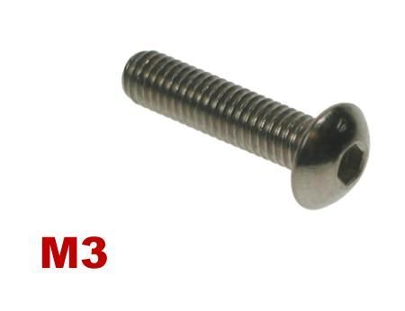 Picture for category M3 Socket Button A4 Stainless