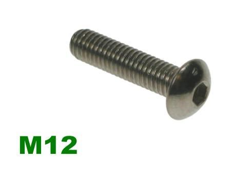 Picture for category M12 Socket Button A2 Stainless