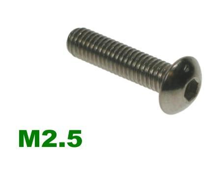 Picture for category M2.5 Socket Button A2 Stainless