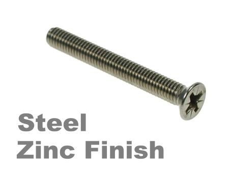 Picture for category Pozi Csk Machine Screw Zinc Finish